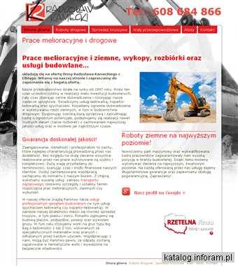 KAMECKI RADOSŁAW prace melioracyjne Elbląg