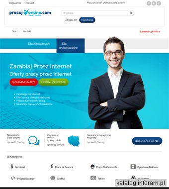 Oferty pracy przez internet - pracuj-online.com
