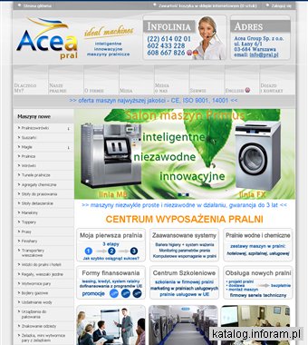 Niezawodne pralki przemysłowe - regały wieszakowe - SALON wyposażenia pralni