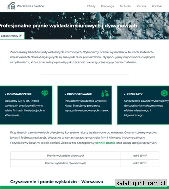 Profesjonalne pranie wykładzin