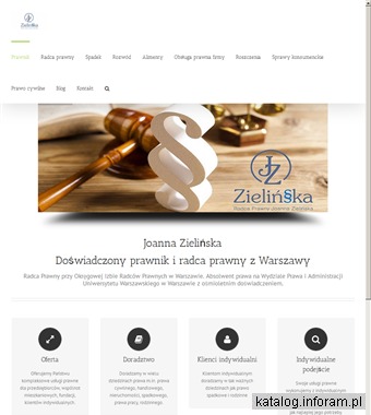 Joanna Zielińska - Prawnik Warszawa