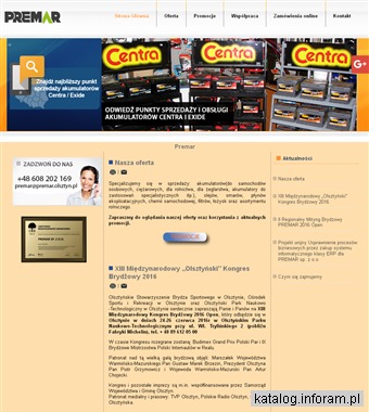 Premar akumulatory do samochodów osobowych