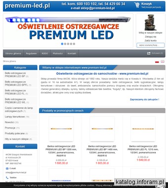 Premium LED - belki ostrzegawcze