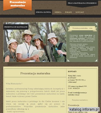 Prezentacja maturalna polski