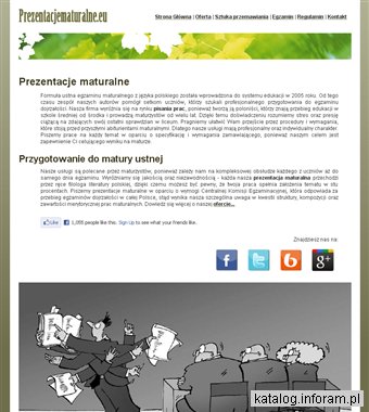 Przykładowa prezentacja maturalna