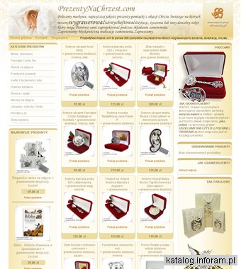 Pamiątki na chrzest