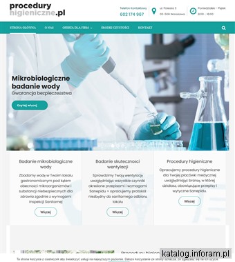 Badanie mikrobiologiczne wody Warszawa