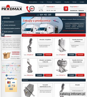Wkłady kominowe - Prodmax