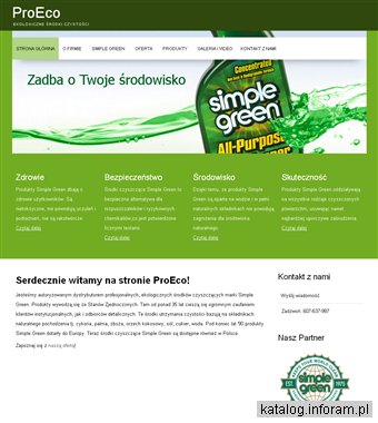 Ekologiczne środki czystości Simple Green