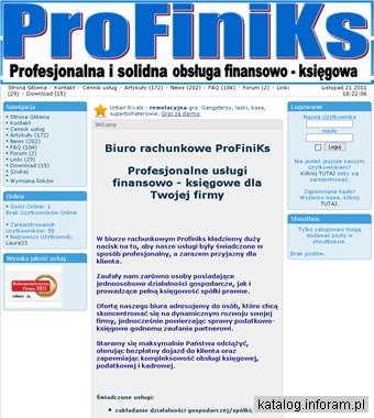 Biuro rachunkowe Profiniks Michał Sierpowski