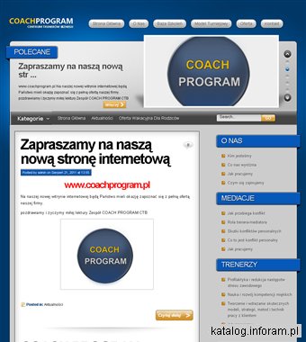 COACH PROGRAM CTB Centrum Trenerów