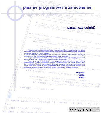 Pisanie programów