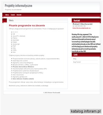 Pisanie programów na zlecenie