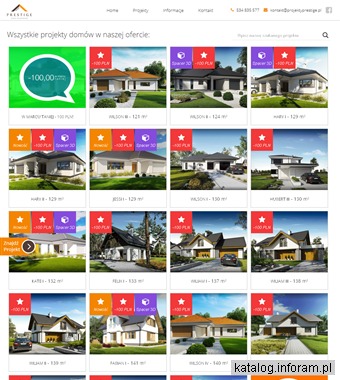 Projekty domów jednorodzinnych