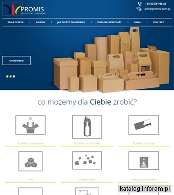 PROMIS Pudełka prezentowe Toruń