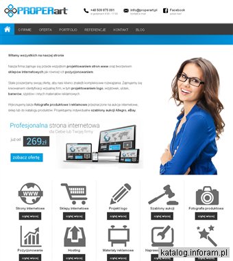 PROPERART - banery, ulotki, wizytówki