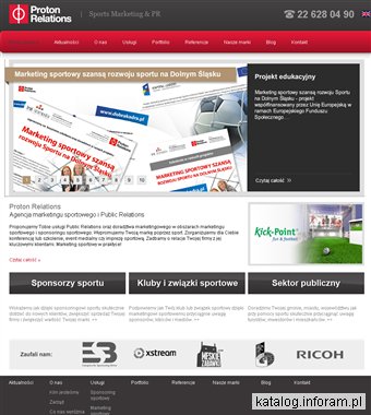Marketing sportowy, sponsoring sportowy - protonrelations.pl