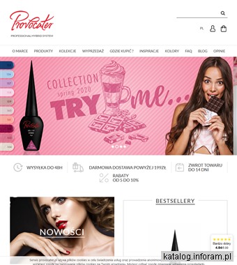 Piękne i trwałe lakiery do paznokcie - sklep Provocater