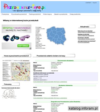 Baza przedszkoli