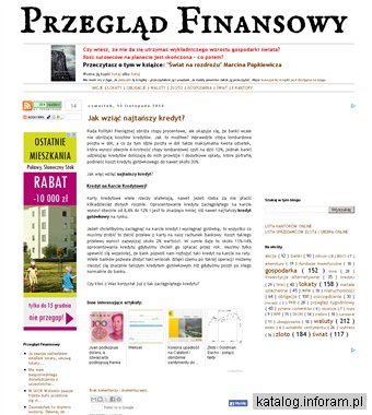 Przegląd Finansowy - komentarze na temat gospodarki i inwestycji