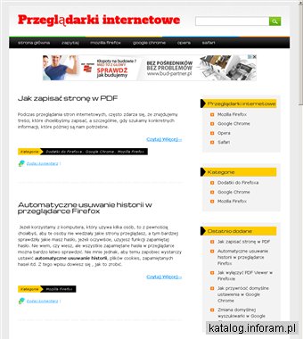 Przeglądarki internetowe - Blog