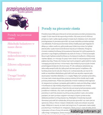 Przepisy na ciasta