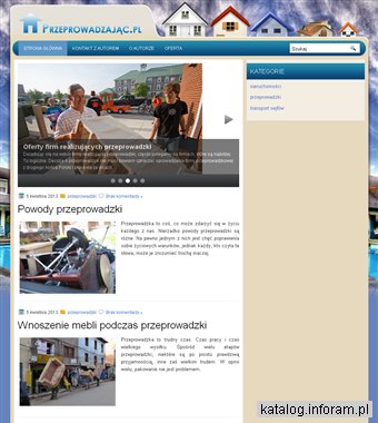 Serwis o przeprowadzkach i relokacjach