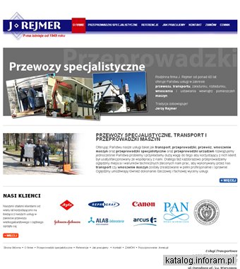 Jerzy Rejmer Usługi Transportowe