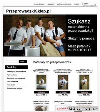 Folia bąbelkowa Warszawa - przeprowadzkisklep.pl