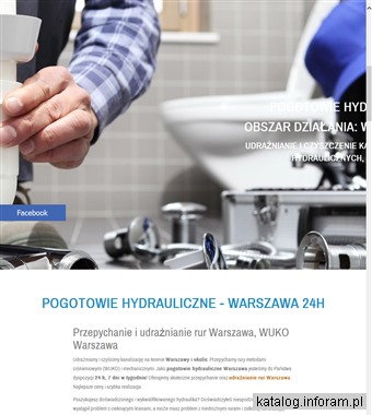 Pogotowie hydrauliczne i kanalizacyjne z Warszawy