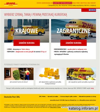 Przesyłki DHL