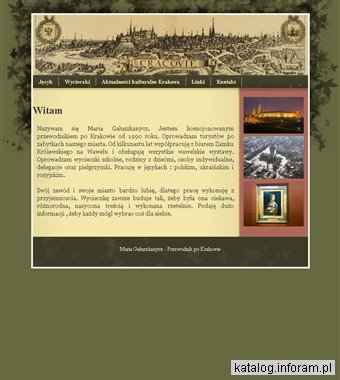 Przewodnik po Krakowie Maria Gałuszkanycz