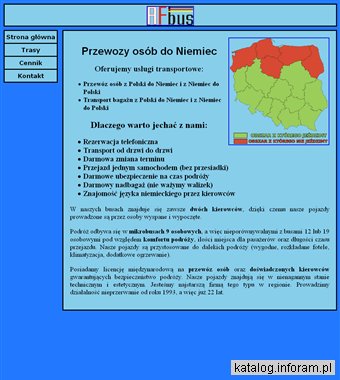 Przewóz busem do Niemiec