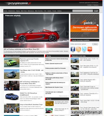 Portal Motoryzacyjny - Przyspieszenie.pl