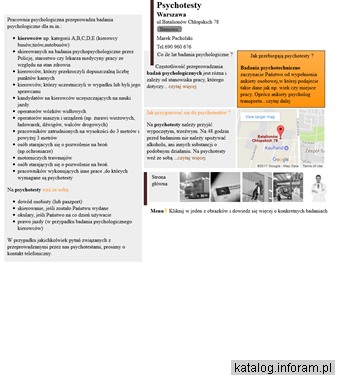 Psychotesty Warszawa