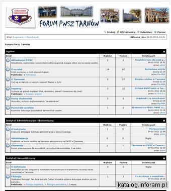 Forum PWSZ Tarnów