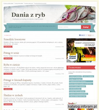 Wspaniałe rybne przepisy