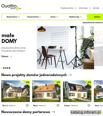 Projekt domu - quattrodomy.pl