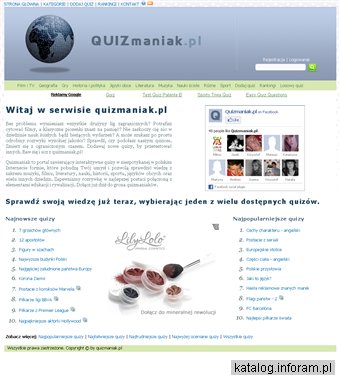 Quizmaniak - quizy tematyczne