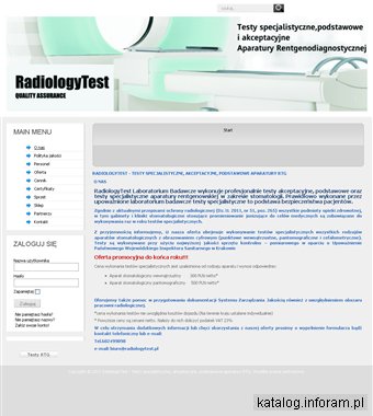 Testy specjalistyczne, akceptacyjne i podstawowe