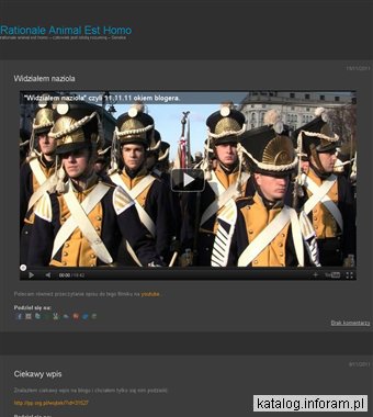 Rationale Animal Est Homo - człowiek jest istotą rozumną