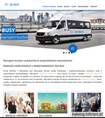 Raf-bus.pl wynajem autokarów