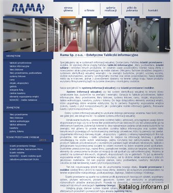Rama Spółka z o.o. ścianki mobilne