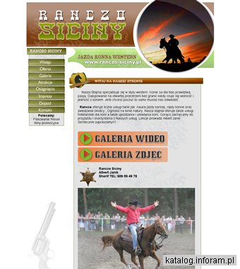 Nauka jazdy konnej Siciny