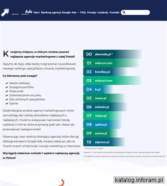 Agencja reklamowa Google Ads - ranking-googleads.pl