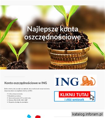 Ranking kont oszczędnościowych