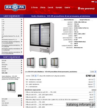 Rapa - urządzenia chłodnicze