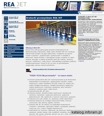 Rea Jet - producent drukarek przemysłowych