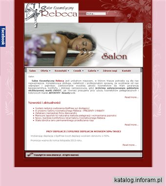 SALON KOSMETYCZNY REBECA MARTA MOGIELNICKA depilacja Białystok