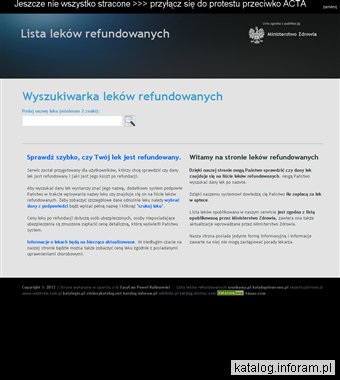 Lista leków refundowanych